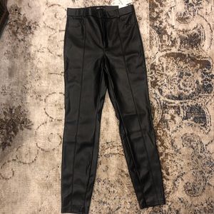 Zara Leather leggings!